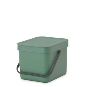 פח הפרדה 6 ליטר פלסטיק, ירוק עז Brabantia