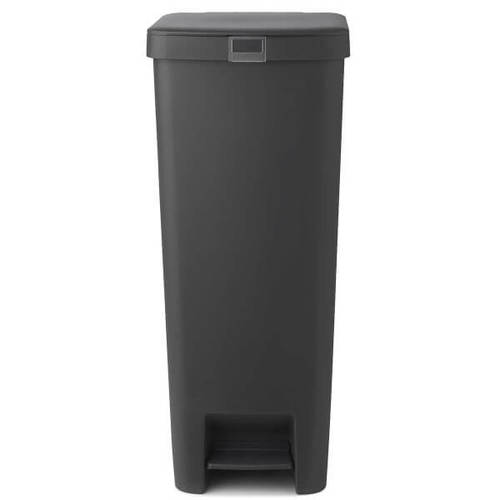 פח הפרדה למחזור עם דוושה 40 ליטר, אפור כהה Brabantia