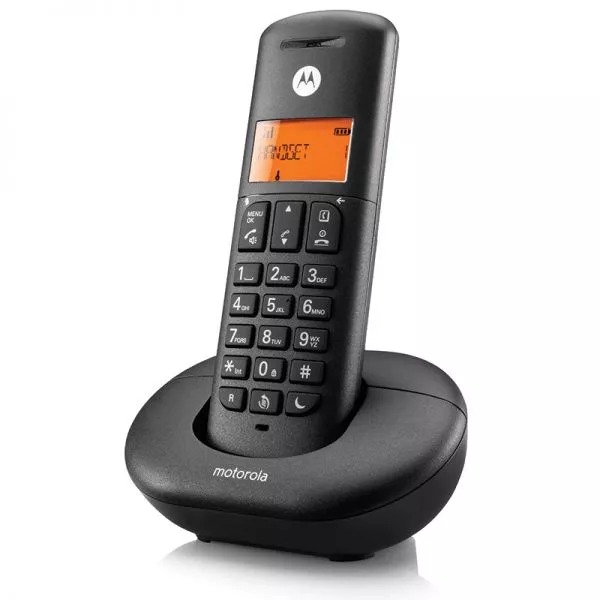 טלפון אלחוטי יחיד Motorola E201