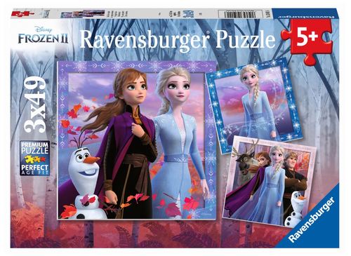 פאזל 3X49 חל' - FROZEN 2