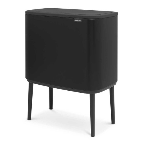 פח אשפה למיחזור 11+23 ליטר, BO שחור Brabantia