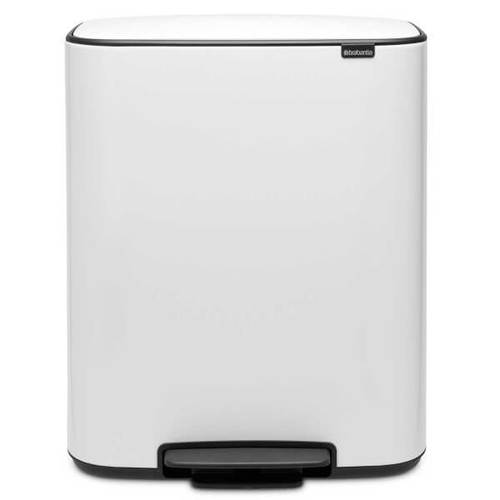 פח למחזור אשפה 30+30 ליטר, BO לבן Brabantia
