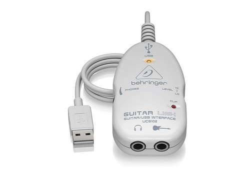 כרטיס קול דגם GUITAR LINK UCG102 מבית BEHRINGER