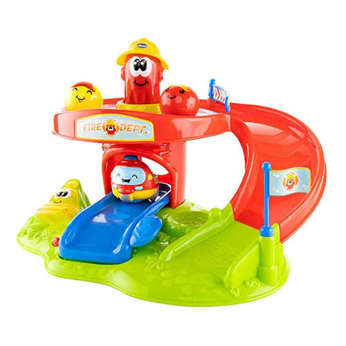 תחנת כיבוי עם כבאית וכדורים מתגלגלים - צ'יקו