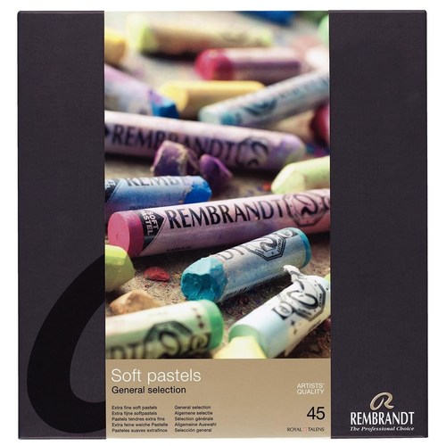 סט של 45 גירי פסטל רך REMBRANDT extra fine sof pastels