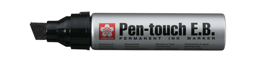 טוש לורד עבה Pen-touch E.B (11 מ"מ)- שחור