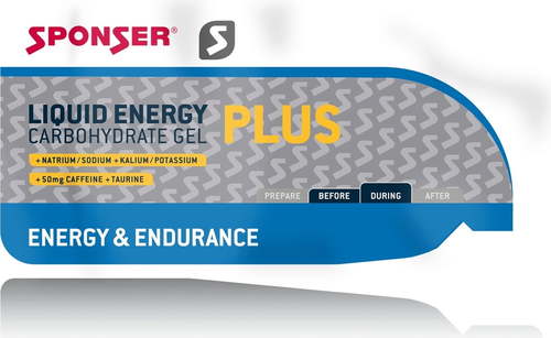 ג'ל קפאין ספונסור - SPONSER LIQUID ENERGY PURE