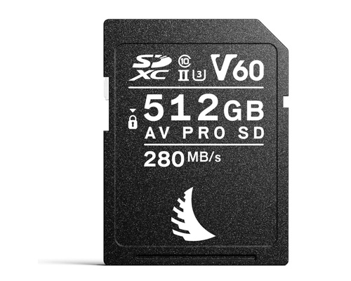 כרטיס זיכרון Angelbird 512GB AV Pro SD MK2 UHS-II V60 SDXC
