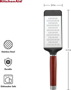 פומפיה גורמה בינונית KitchenAid ידית אדומה