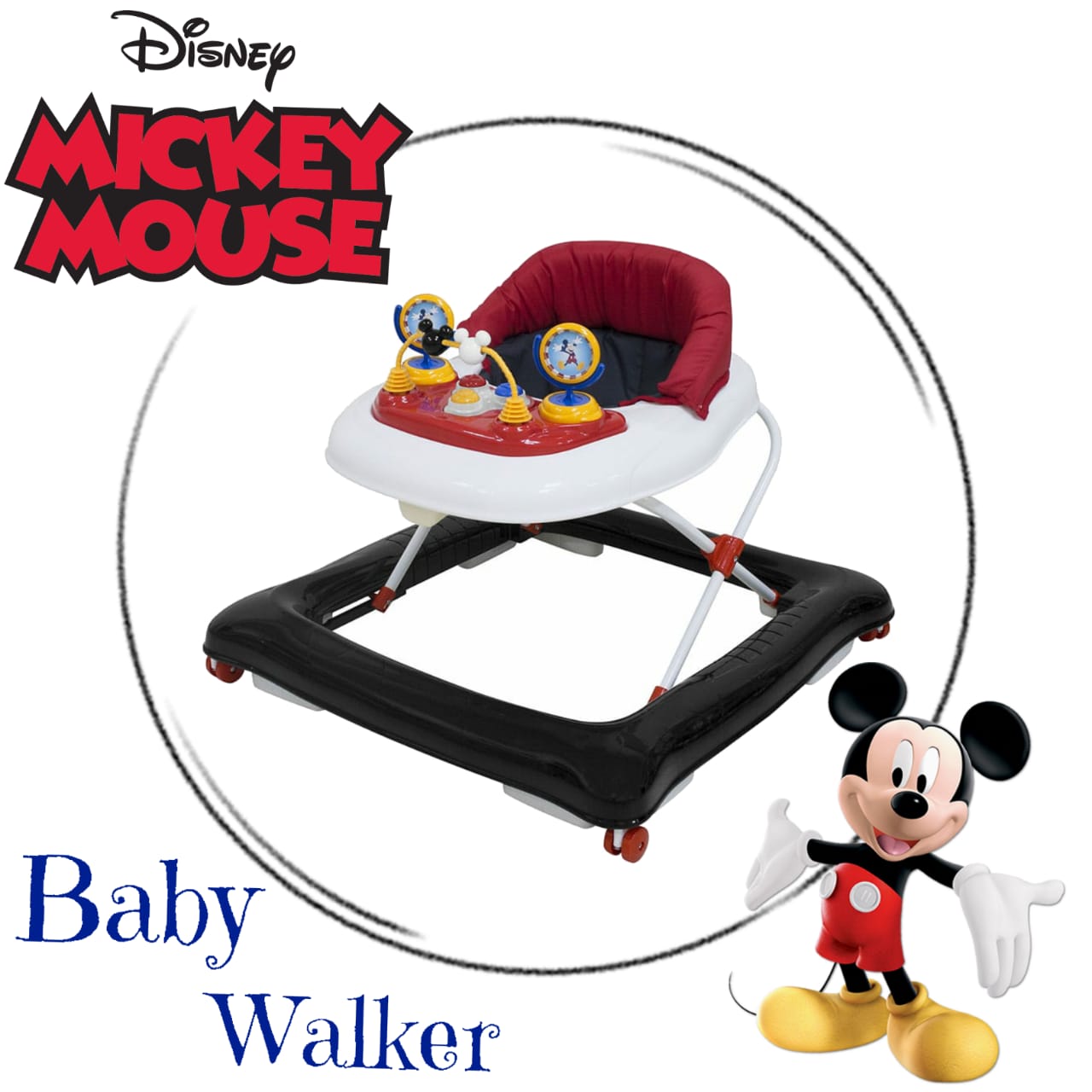 הליכון לתינוק מיקי מאוס Disney
