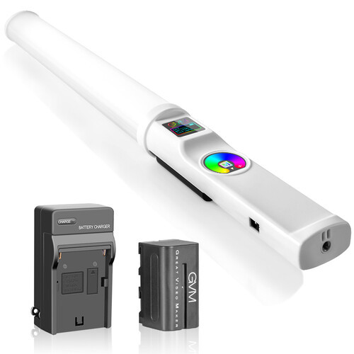 מקל אור GVM Bi-Color RGB-T20R