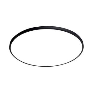 צמוד תקרה עגול דק שחור TIME 64W 80CM 12CCT- גוון אור משתנה בלחיצה על ידי שלט רחוק , 16 דרגות עמעום , בעל מצב לילה . Nisko
