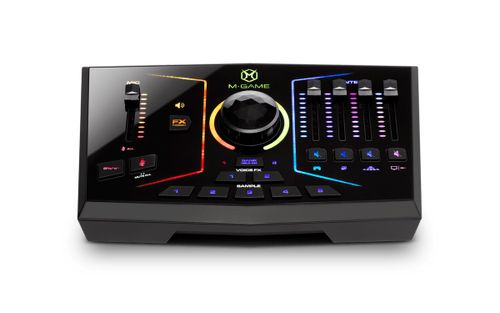 זוית נוספת m-audio m-game rgb dual top-angled-up