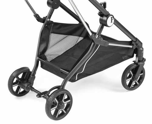 עגלה משולבת לתינוק - Vivace City Grey Peg perego - אפור פג פרגו
