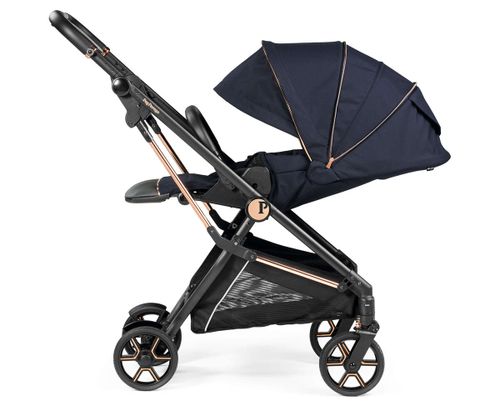 עגלה משולבת לתינוק - Vivace Blue Shine Peg perego - כחול פג פרגו