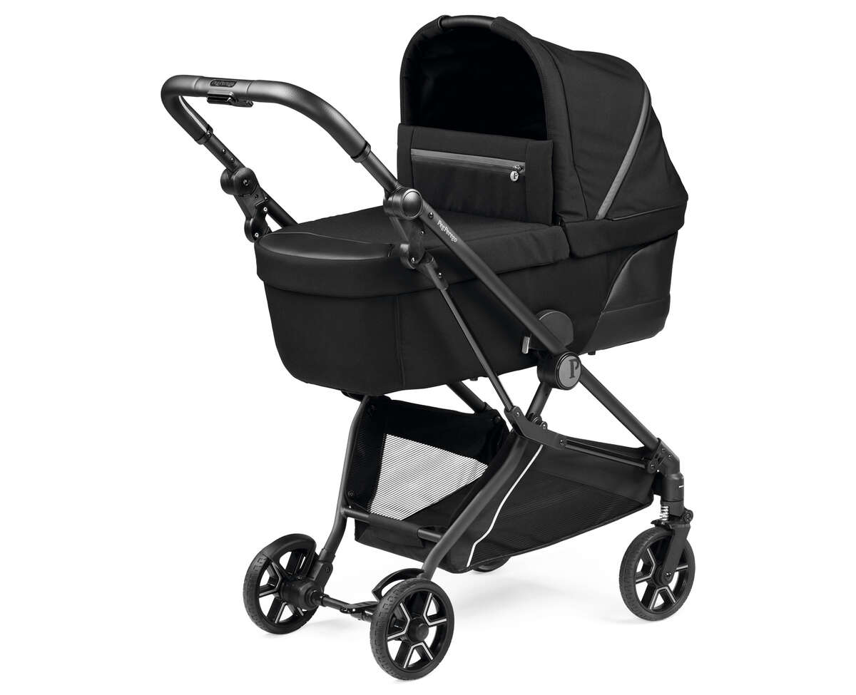 עגלה משולבת לתינוק - Vivace Licorice Peg perego - שחור פג פרגו