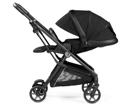 עגלה משולבת לתינוק - Vivace Licorice Peg perego - שחור פג פרגו