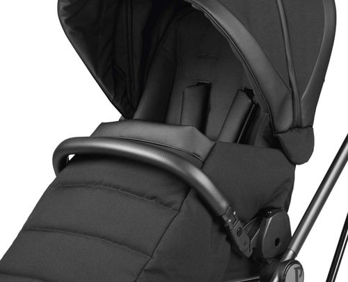 עגלה משולבת לתינוק - Vivace Licorice Peg perego - שחור פג פרגו