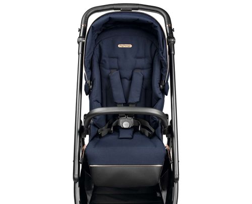 עגלה לתינוק עם סל שכיבה Veloce Blue Shine Peg perego  - כחול פג פרגו