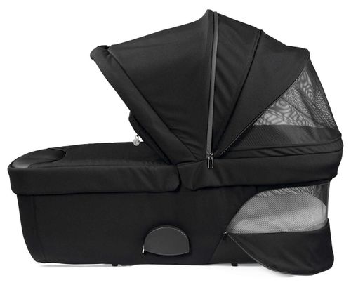 עגלה לתינוק עם סל שכיבה Veloce Licorice Peg perego  - שחור פג פרגו