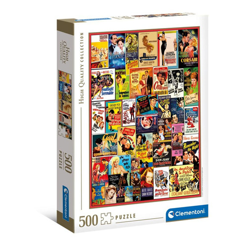 פאזל סרטי אהבה קלאסי, 500 חל'