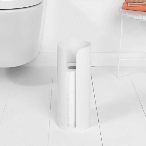 מעמד לאחסון נייר טואלט, לבן Brabantia