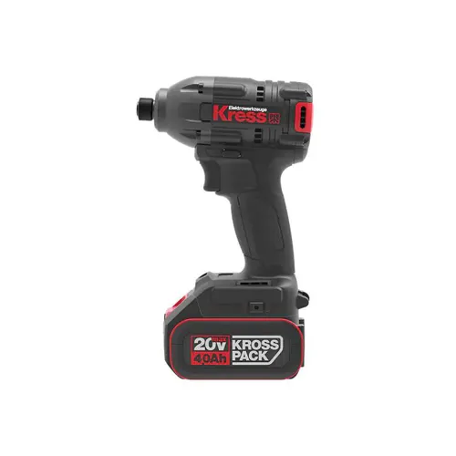 מברגת אימפקט נטענת 20V+זוג סוללות 4A