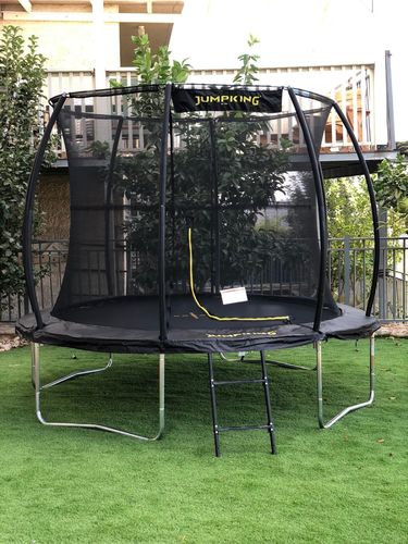 טרמפולינה JUMPKING 3.6מ' עגולה דגם קלאסיק (קומבו)דלוקס