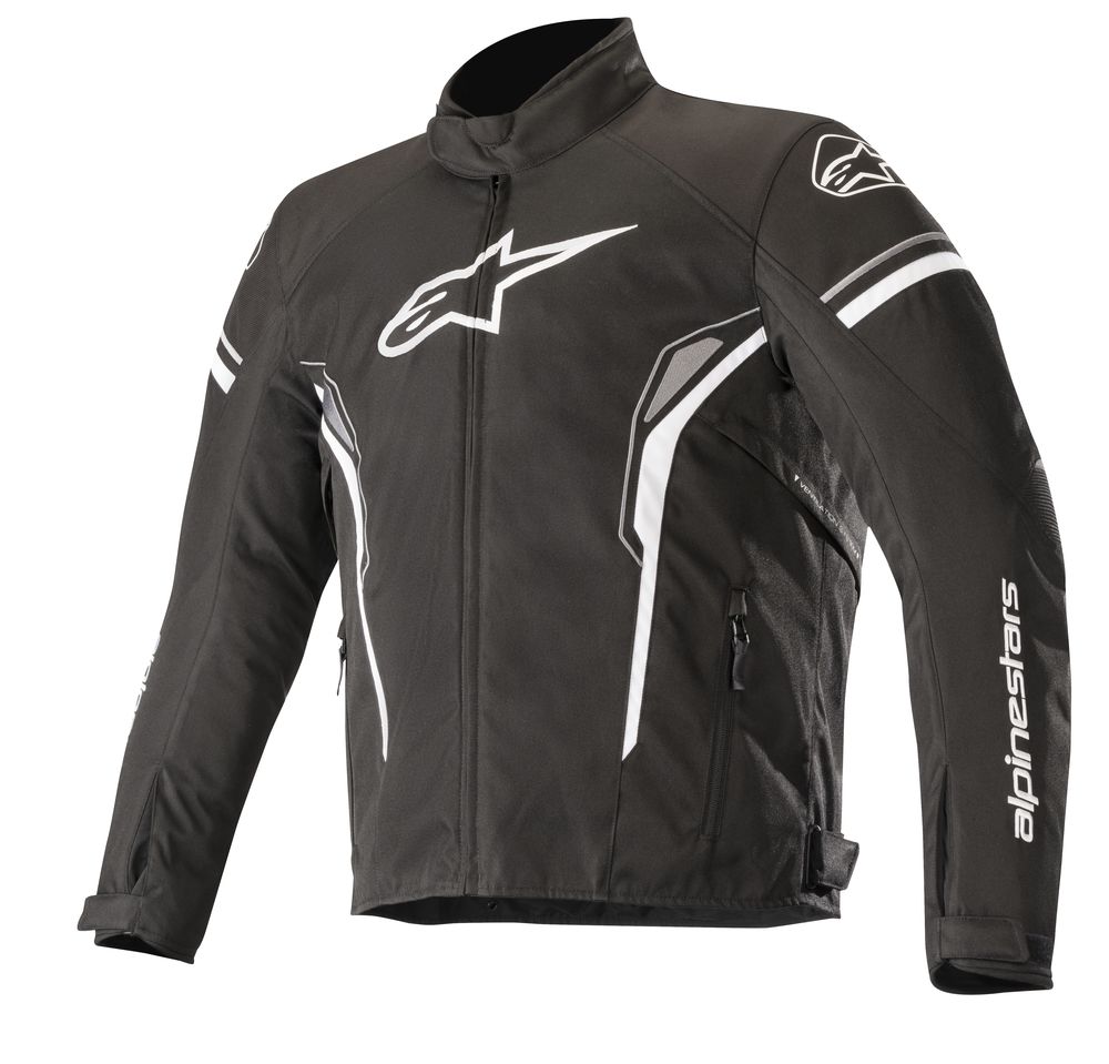 מעיל לאופנוע ALPINESTARS T-SP-1 Waterproof 100% חורפי אטום למים שחור לבן