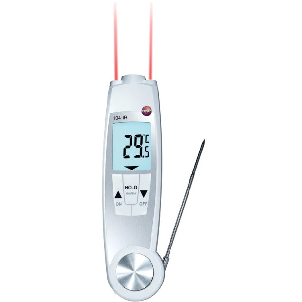 מד טמפרטורה אינפרא TESTO 104-IR THERMOMETER
