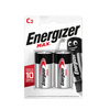 2 סוללות אלקליין Energizer Max Alkaline Battery C2 C-LR14 1.5V Pack אנרג'ייזר