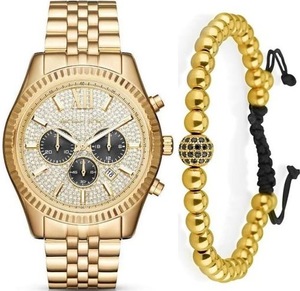 מייקל קורס Michael Kors MK8494 סט צמיד מתנה גברים