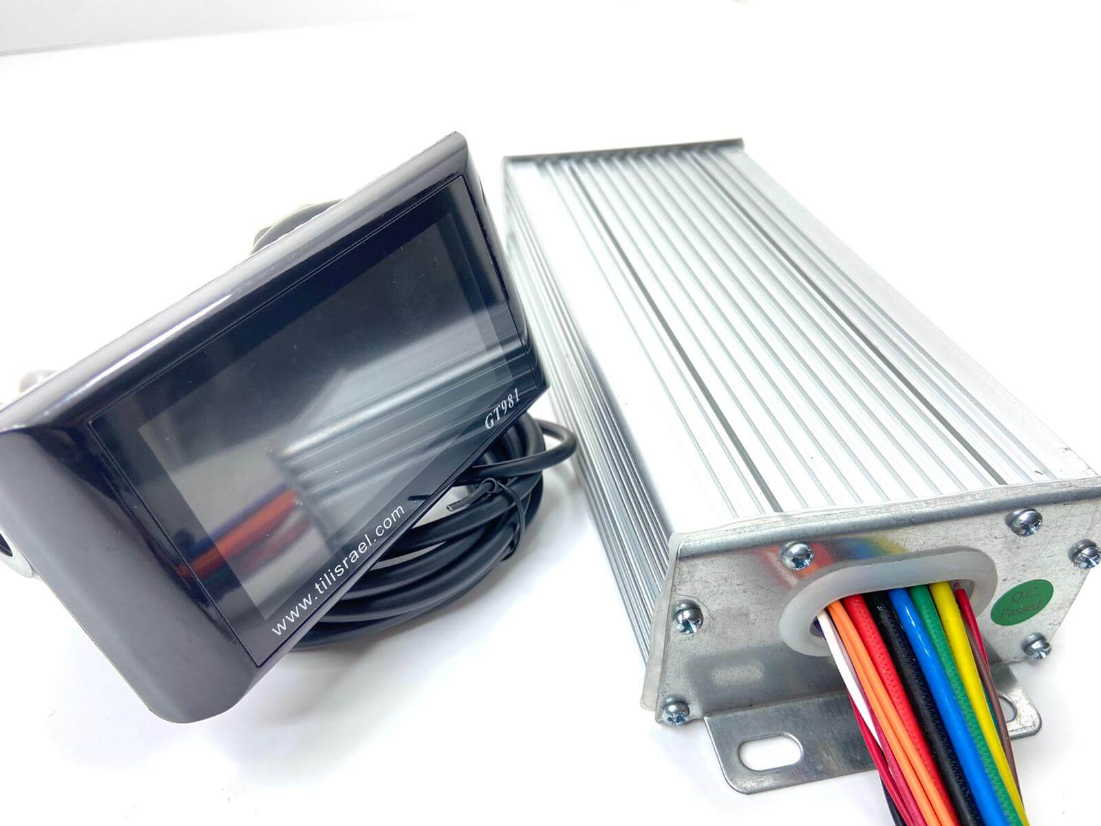 בקר 1500w/ 45A + צג דיגיטלי - GT981 תצוגה צבעונית