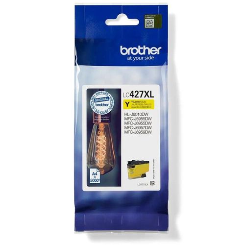 מיכל דיו צהוב מקורי LC427XLY Brother