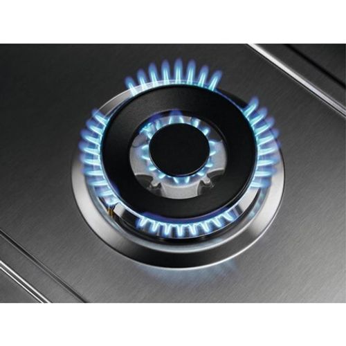 כיריים גז 5 מבערים Zanussi ZGH76534XS זנוסי
