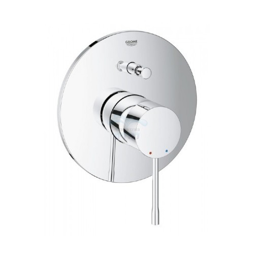 19285001 GROHE | אינטרפוץ 4 דרך ESSENCE כיסוי חיצוני | כרום ניקל אסנס גרואה.