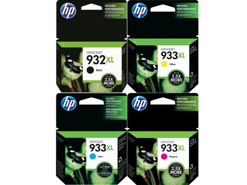 סט דיו מקוריים HP 933XL- 932XL