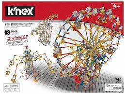 קונקס סט הרכבה פארק שעשועים 3 ב-1 - 744 חלקים K'nex