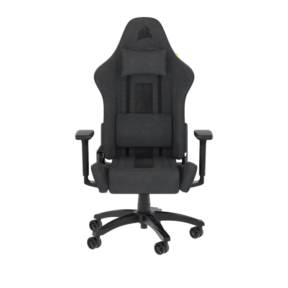 כיסא גיימינג בד אפור שחור CORSAIR TC100