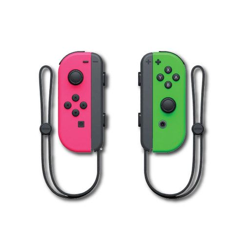 Nintendo Switch JoyCons Green/Pink יבואן רשמי נינטנדו
