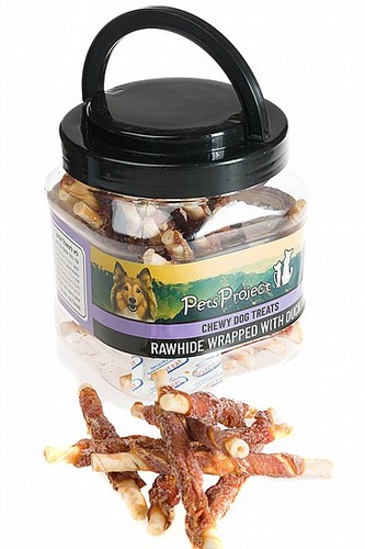 חטיף Pets Project מקלון עטוף בברווז