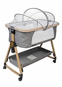 NOA COMFORT 2023 Sport Line - ריפוד אפור שלד דמוי עץ