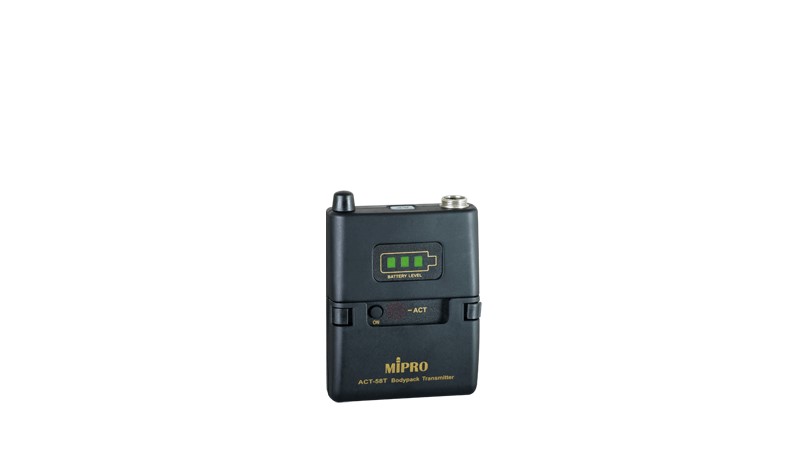 משדר חגורה 5.8GHz, (ללא מיקרופונים) MIPRO ACT-58T
