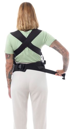 מנשא תינוק ארגונומי עשוי בד רך ונעים סקין פיט Skin Fit - כחול