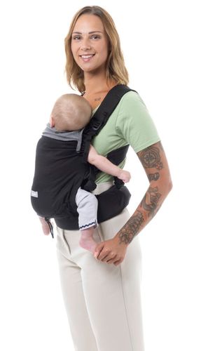 מנשא תינוק ארגונומי עשוי בד רך ונעים סקין פיט Skin Fit - כחול