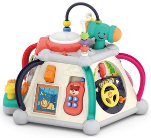 תיבת פעילות עם 15 פעילויות, אורות ואפקטים קוליים