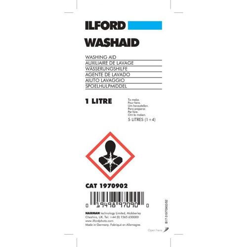 נוזל פיתוח לשטיפה מהירה ILFORD WASHAID