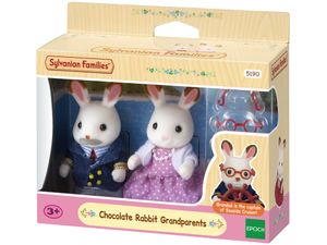 משפחת סילבניאן - ארנב שוקולד סבא וסבתא - Sylvanian Families 5190