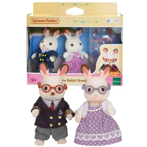 משפחת סילבניאן - ארנב שוקולד סבא וסבתא - Sylvanian Families 5190