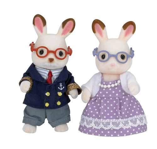 משפחת סילבניאן - ארנב שוקולד סבא וסבתא - Sylvanian Families 5190